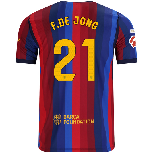 FC Barcelona 26/27 Home Jersey Frenkie de Jong #21