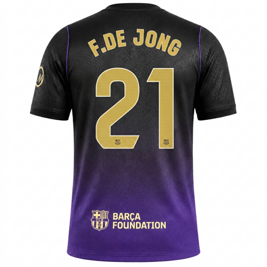 FC Barcelona 26/27 Away Jersey Frenkie de Jong #21