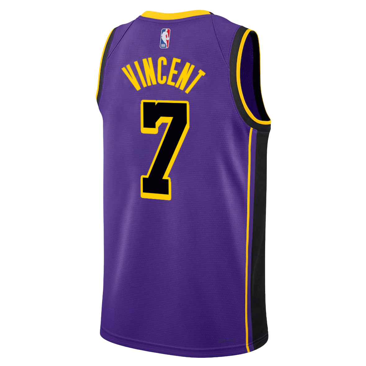 Los Angeles Lakers Purple Statement Jersey Gabe Vincent #7