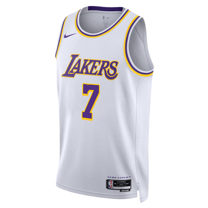 Los Angeles Lakers White Association Jersey Gabe Vincent #7