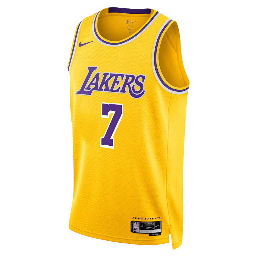 Los Angeles Lakers Yellow Gold Icon Jersey Gabe Vincent #7