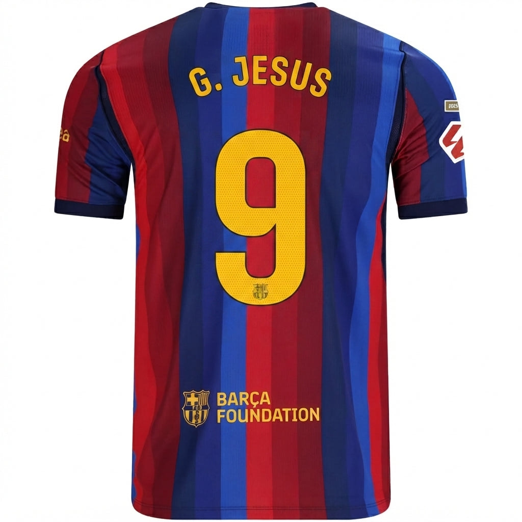 FC Barcelona 26/27 Home Jersey Gabriel Jesus #9