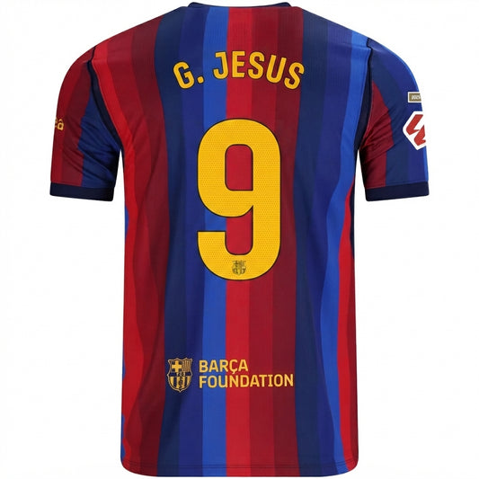 FC Barcelona 26/27 Home Jersey Gabriel Jesus #9