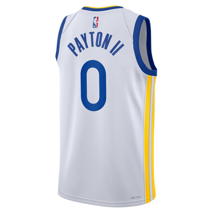 Golden State Warriors White Association Jersey Gary Payton II #0
