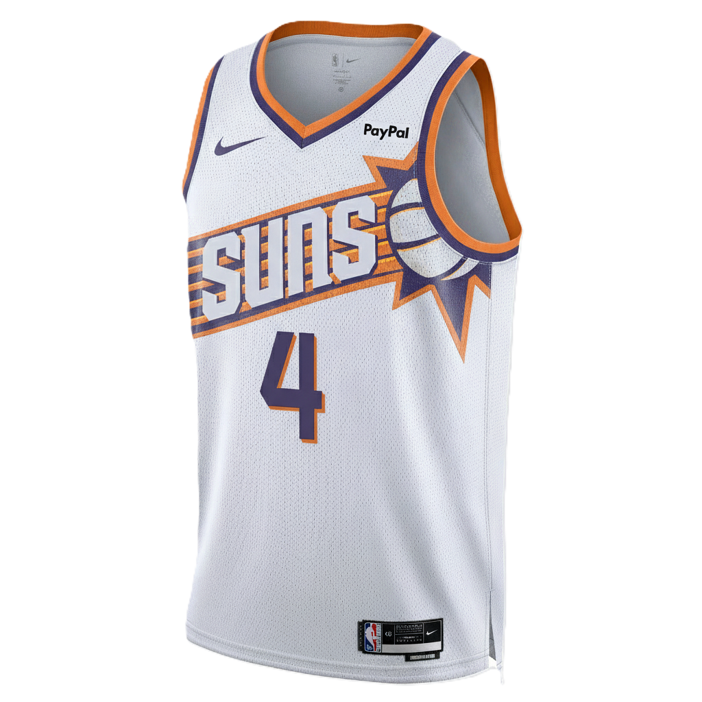 Phoenix Suns White Association Jersey Jalen Green #4