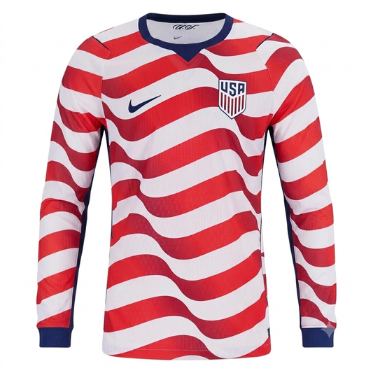 USA 2026 Home Long Sleeve Jersey
