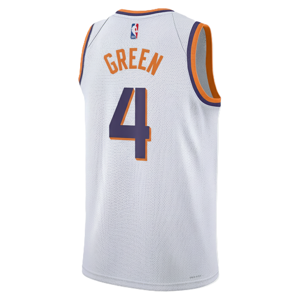 Phoenix Suns White Association Jersey Jalen Green #4