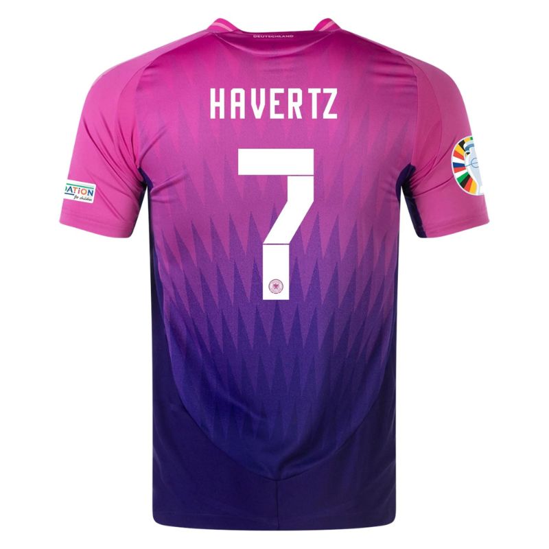 Germany 2024 Away Jersey Havertz #7 back