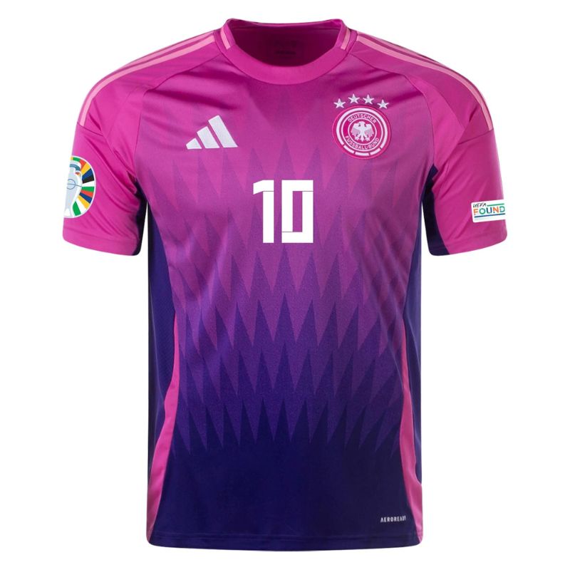 Germany 2024 Away Jersey Musiala #10 front