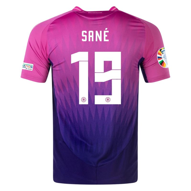 Germany 2024 Away Jersey Sane #19 back