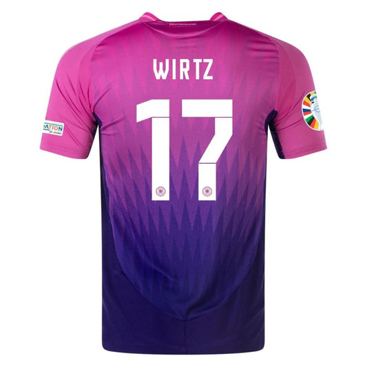 Germany 2024 Away Jersey Wirtz #17 back