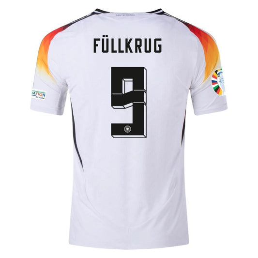 Germany 2024 Home Jersey Fullkrug #9 back