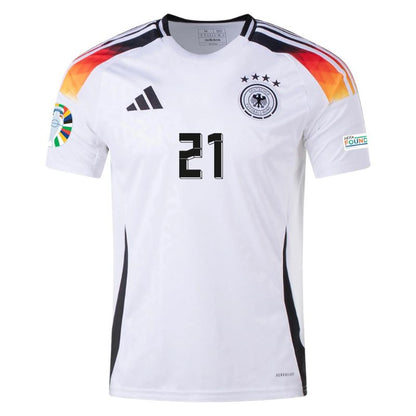 Germany 2024 Home Jersey Gundogan #21 front