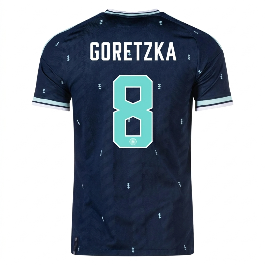 Germany 2026 Away Jersey Leon Goretzka #8