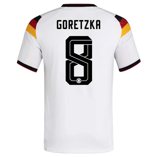 Germany 2026 Home Jersey Leon Goretzka #8