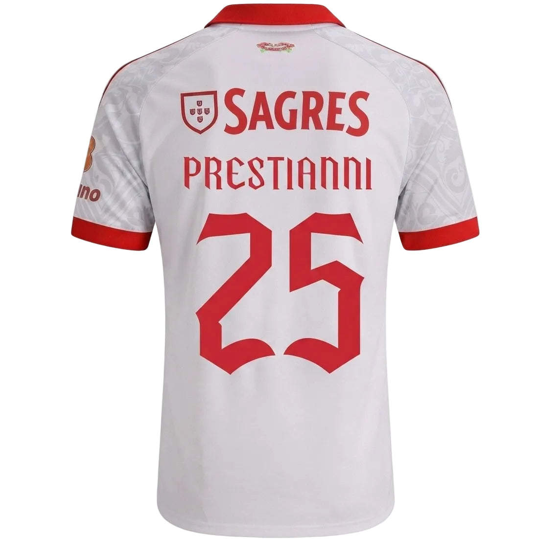 Benfica 26/27 Away Jersey Gianluca Prestianni #25