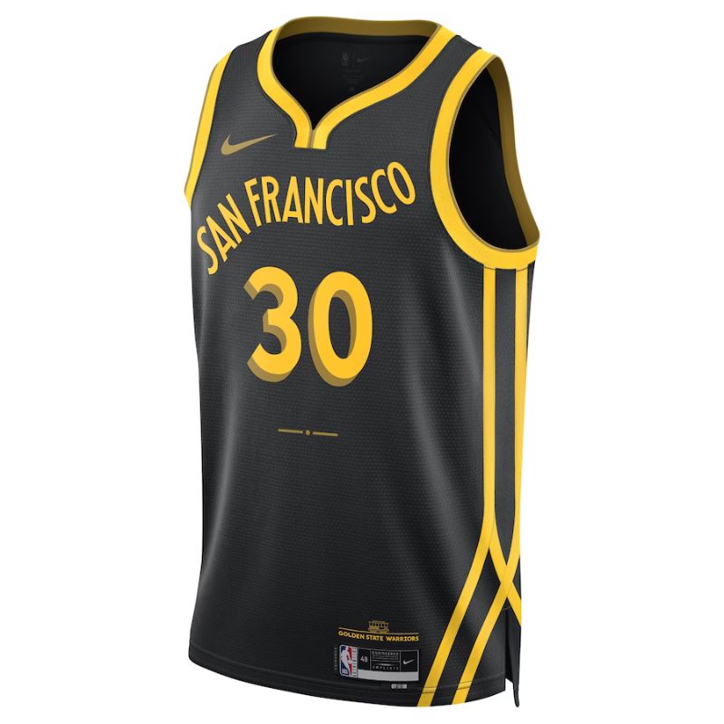Golden State Warriors 23/24 Curry Fourth Jersey