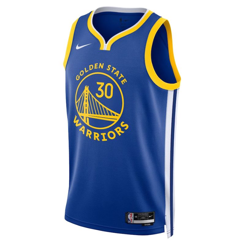 Golden State Warriors 24/25 Curry Away Jersey front