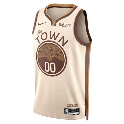 Golden State Warriors Tan 2025-2026 City Edition Jersey Custom