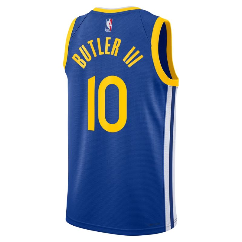 Golden State Warriors Royal Icon Edition Jersey Jimmy Butler #10 back