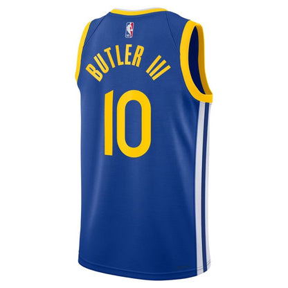 Golden State Warriors Royal Icon Edition Jersey Jimmy Butler #10 back