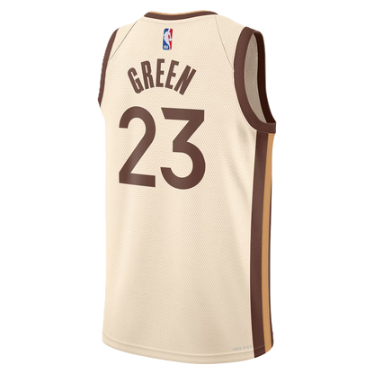 Golden State Warriors Tan 2025-2026 City Edition Jersey Draymond Green #23