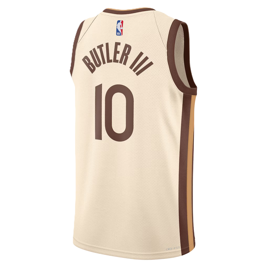 Golden State Warriors Tan 2025-2026 City Edition Jersey Jimmy Butler III #10