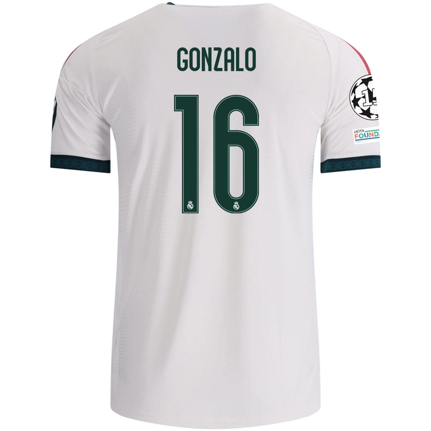 Real Madrid 26/27 Home Jersey Gonzalo García #16