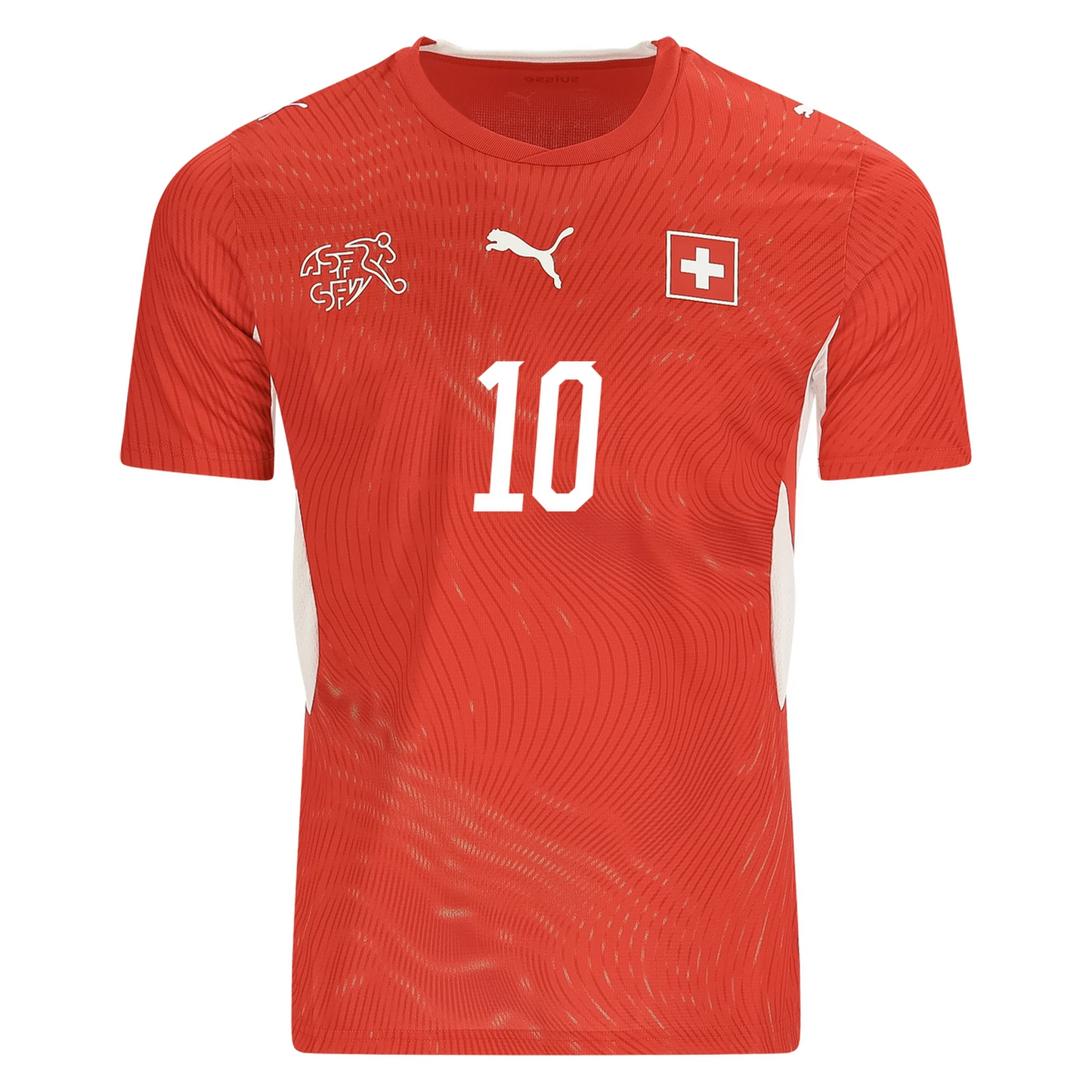 Switzerland 2026 Home Jersey Granit Xhaka #10