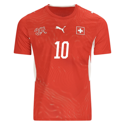 Switzerland 2026 Home Jersey Granit Xhaka #10