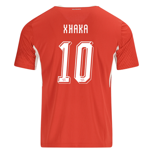 Switzerland 2026 Home Jersey Granit Xhaka #10