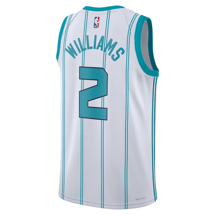 Charlotte Hornets White Association Jersey Grant Williams #2