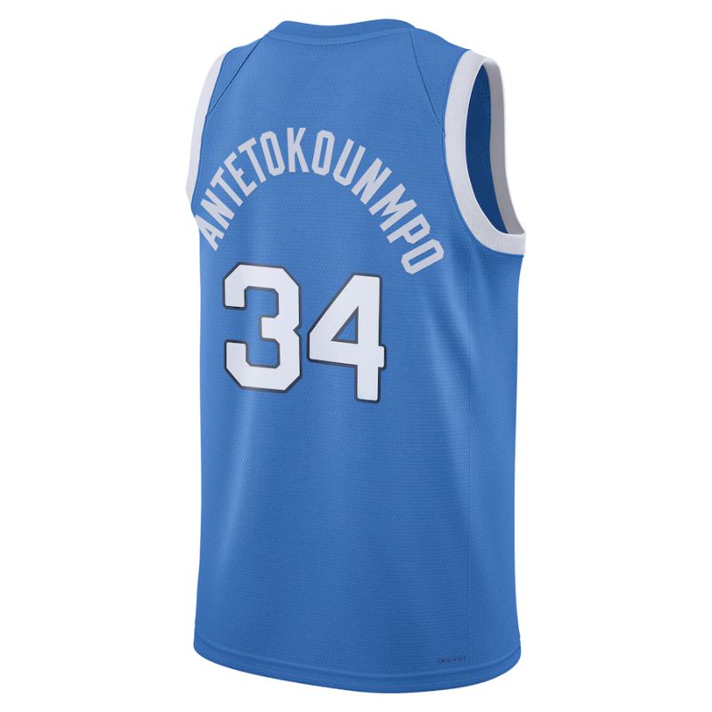 Greece Basketball 2024 Antetokounmpo Jersey back