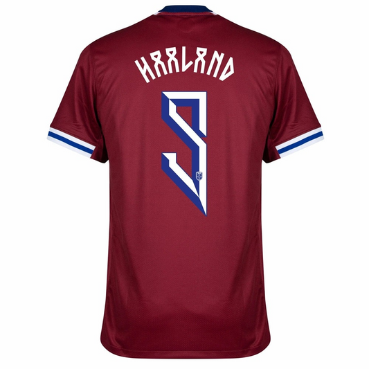 Norway 2024 Home Jersey Erling Haaland #9
