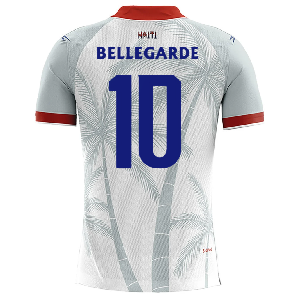 Haiti 2026 Away Jersey Jean-Ricner Bellegarde #10