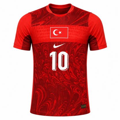 Turkey 2026 Home Jersey Hakan Çalhanoğlu #10