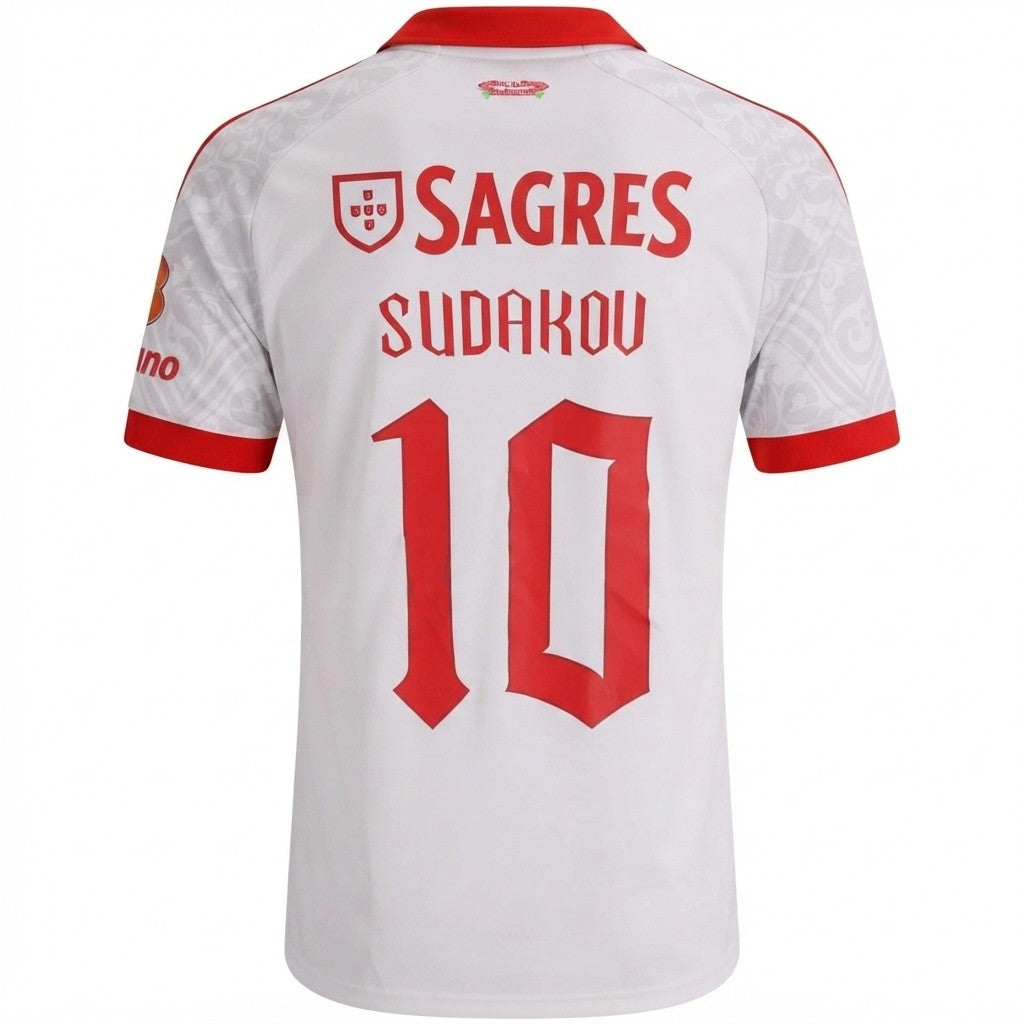 Benfica 26/27 Away Jersey Heorhiy Sudakov #10