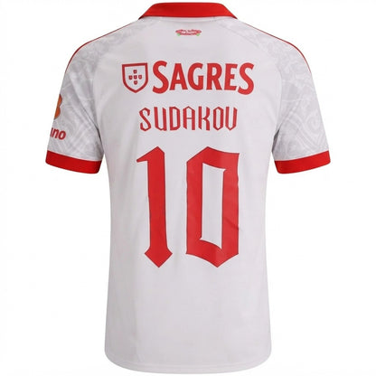 Benfica 26/27 Away Jersey Heorhiy Sudakov #10