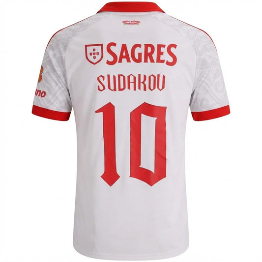 Benfica 26/27 Away Jersey Heorhiy Sudakov #10