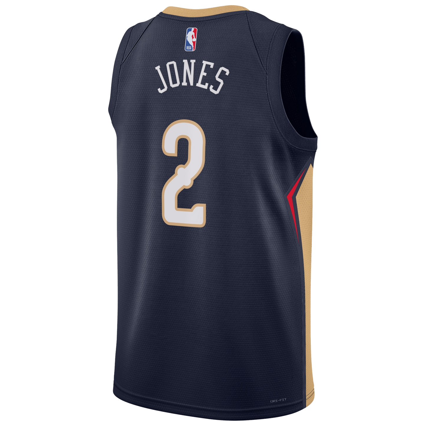 New Orleans Pelicans Navy Icon Jersey Herbert Jones #2