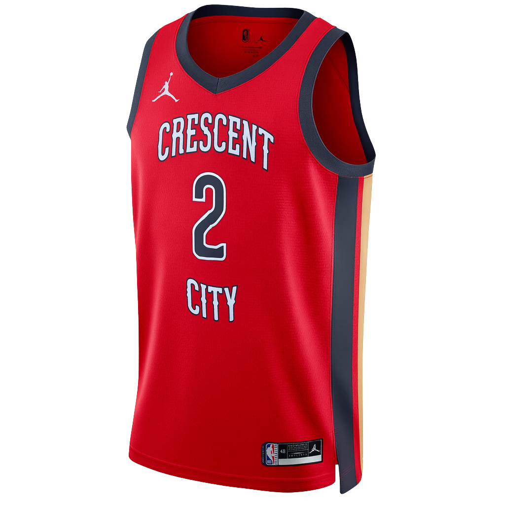 HERBIE'S FIRE: The Statement Red Jersey | New Orleans Pelicans Herbert Jones #2