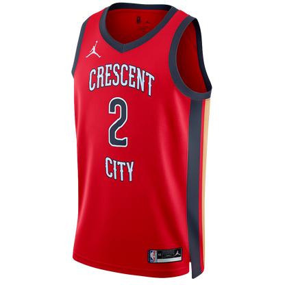 HERBIE'S FIRE: The Statement Red Jersey | New Orleans Pelicans Herbert Jones #2