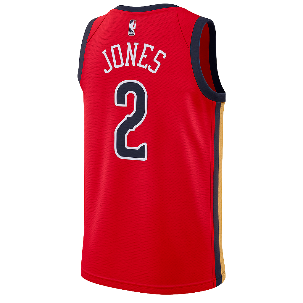 New Orleans Pelicans Red Statement Jersey Herbert Jones #2
