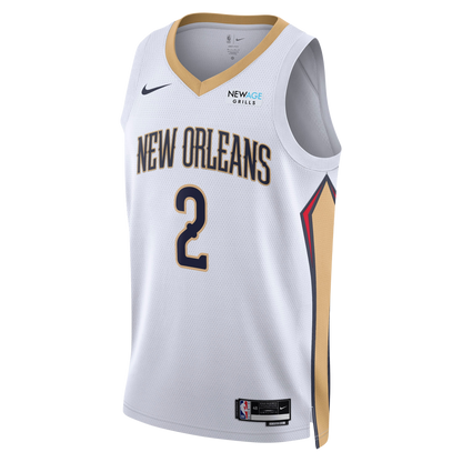 New Orleans Pelicans White Association Jersey Herbert Jones #2
