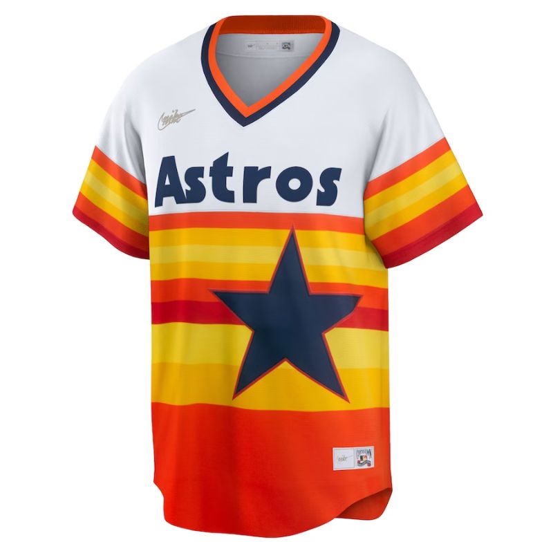 Houston Astros Cooperstown Jersey front