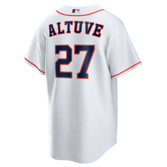 Houston Astros Home Jersey Altuve #27 back