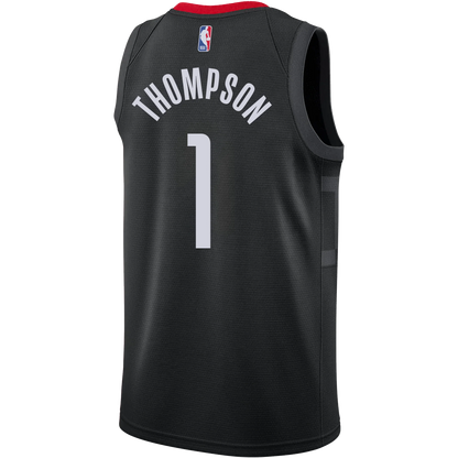 Houston Rockets Black Statement Jersey Amen Thompson #1