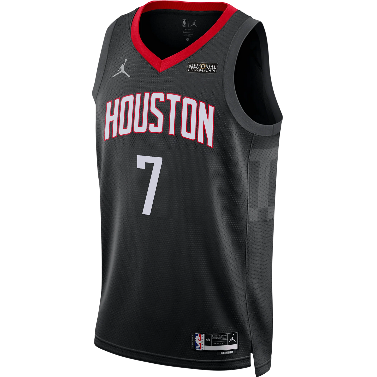Houston Rockets Black Statement Jersey Kevin Durant #7
