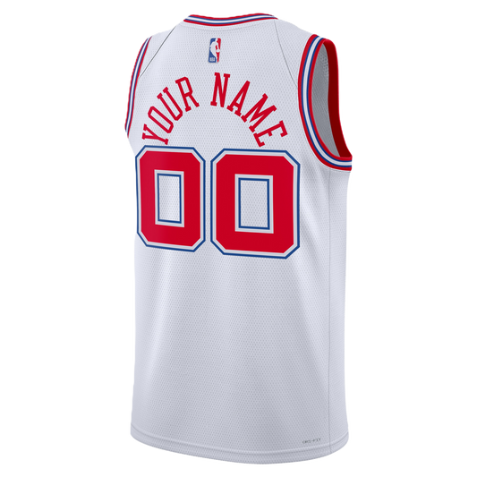 Houston Rockets White 2025-2026 City Edition Jersey Custom