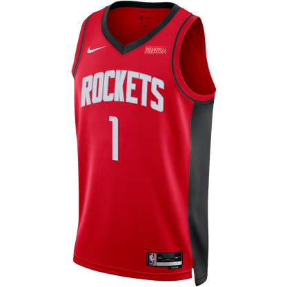 Houston Rockets Red Icon Jersey Amen Thompson #1
